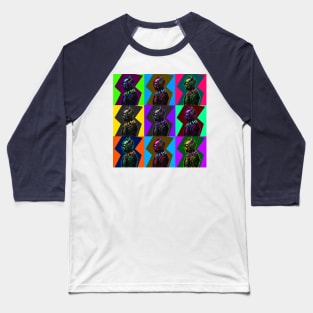 shuffle black panther in technicolor Baseball T-Shirt